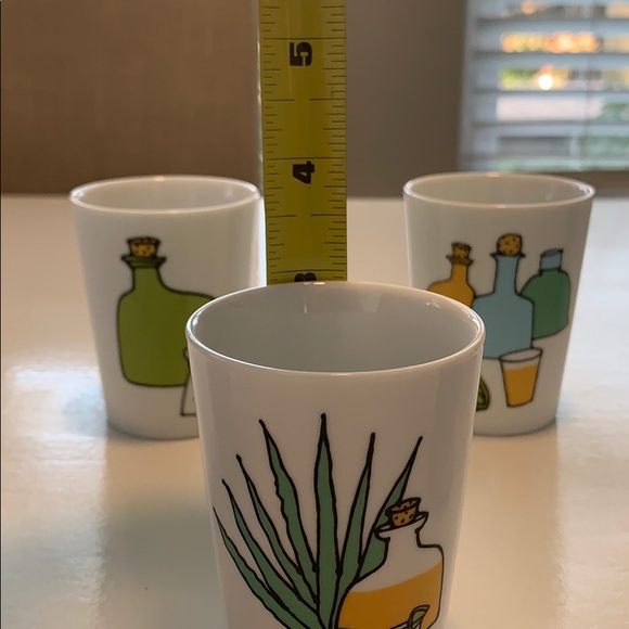 NWOT set of 6 Porcelain Tequila glasses! - Picture 4 of 14